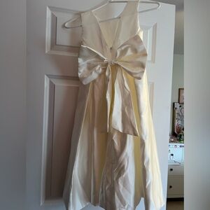 Ivory, flower girl dress, first communion dress.